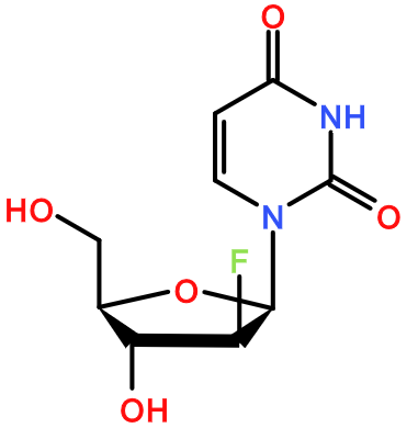 (image for) MC095398 2'-Fluoro-2'-deoxy-arabinofuranosyl-uridine